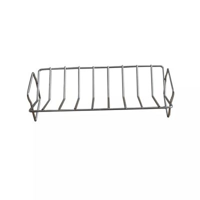 قفسه دنده ای ضد زنگ لوازم جانبی گریل کامادو 42x18x12cm برای سیگار کشیدن و کباب کردن
