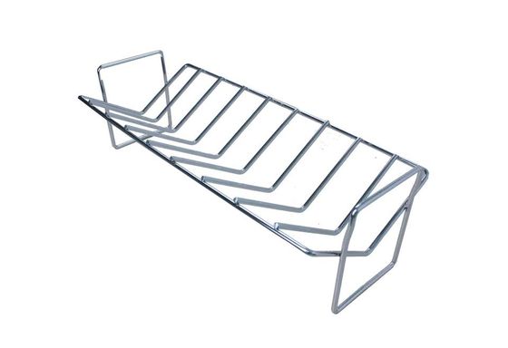 قفسه دنده ای ضد زنگ لوازم جانبی گریل کامادو 42x18x12cm برای سیگار کشیدن و کباب کردن