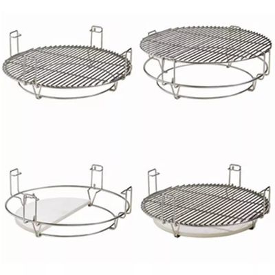 لوازم جانبی گریل کامادو از جنس استنلس استیل، BBQ را تقسیم و کنترل کنید