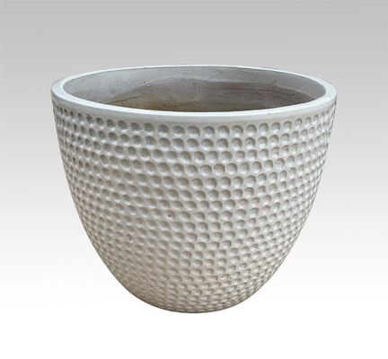 گلدان های سرامیکی لعابدار 2 اینچی برای بیرون 16 اینچ 20 اینچ 24 اینچ 61 X 48