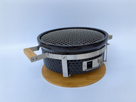 گرل کباب کرامک ذغال سنگ گرل هیباچی گرد در رنگ سیاه